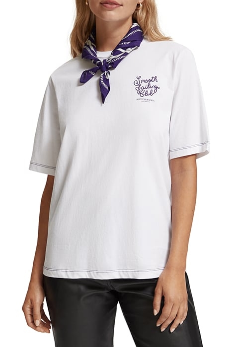 BANDANA RELAXED FIT T-SHIRT WHITE 1