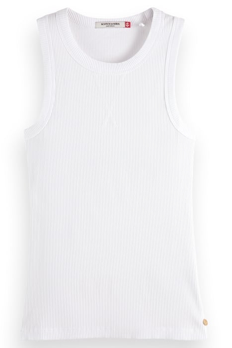 RACER TANK WHITE 4