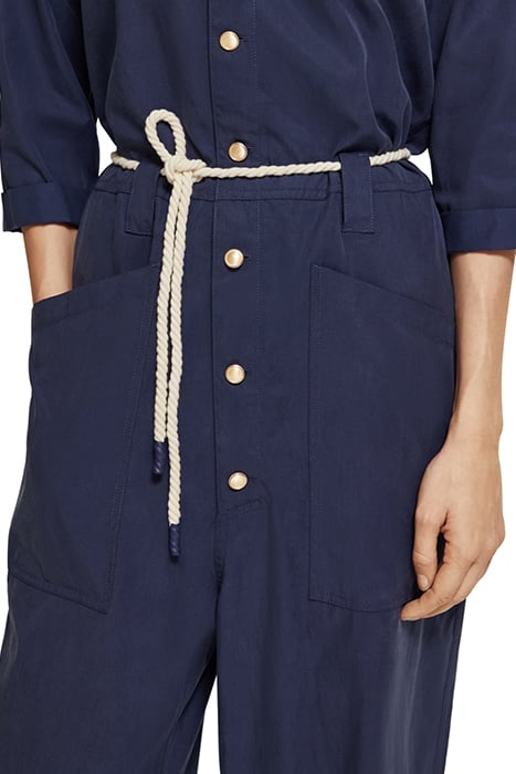 ALL IN ONE WITH CONTRAST STITCHING NAVY BLUE 8