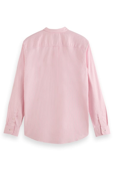 ESSENTIAL OXFORD STRIPE TROPICAL PINK / WHITE STRIPE 5