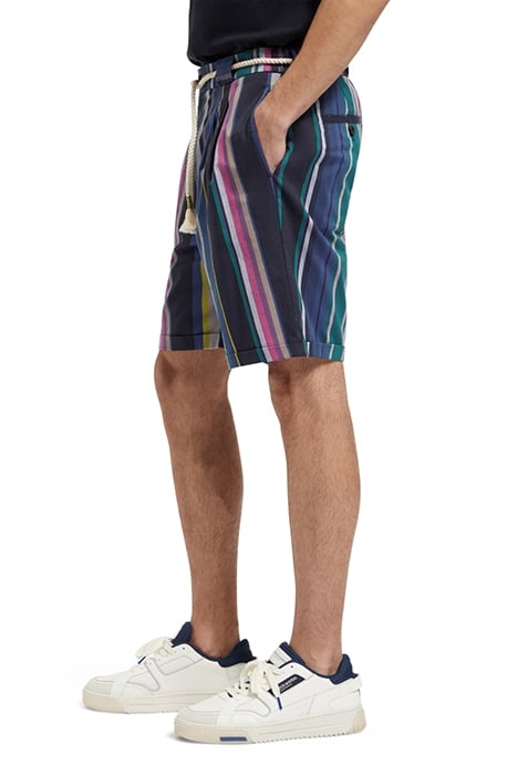 TWILT - BLANKET-STRIPED COTTON BLACK MULTI STRIPE 5