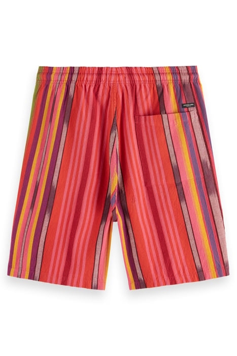 SEASONAL- STRIPED COTTON-OXFOR PINK IKAT 5