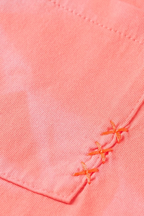 WASHED POCKET T-SHIRT CORAL REEF 3