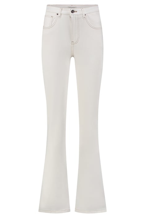 BELLA FLARE JEANS OFF WHITE 1