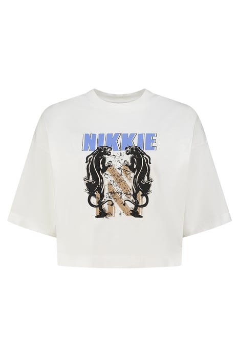 NIKKIE PANTHER T-SHIRT STAR WHITE 1