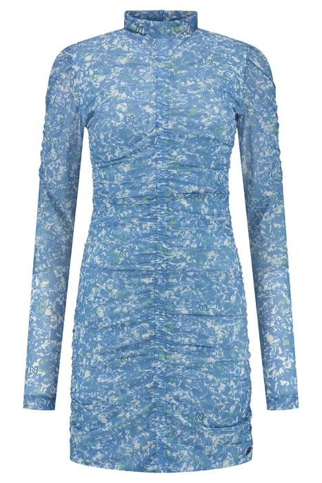 MESH DRESS ICE BLUE 1