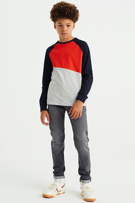 5-POCKET MID WAIST GREY 2