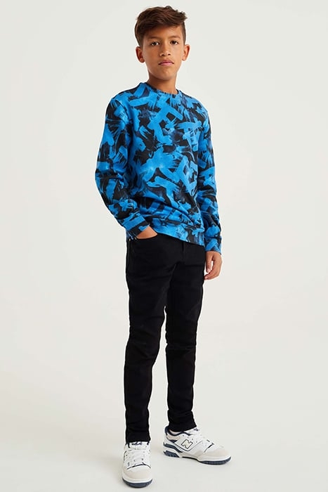 5-POCKET MID WAIST BLACK 2