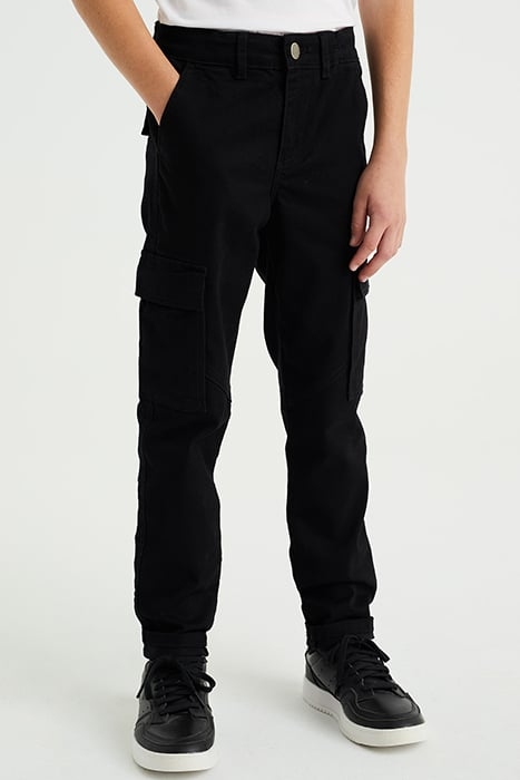 CARGO PANTS BLACK 1