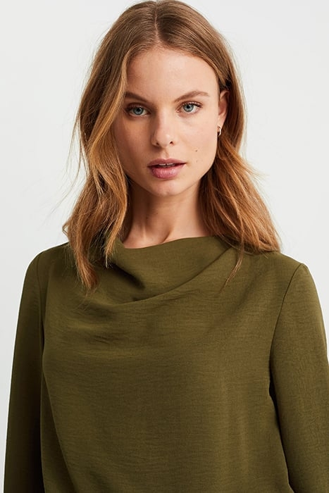 BLOUSE DARK GREEN 5