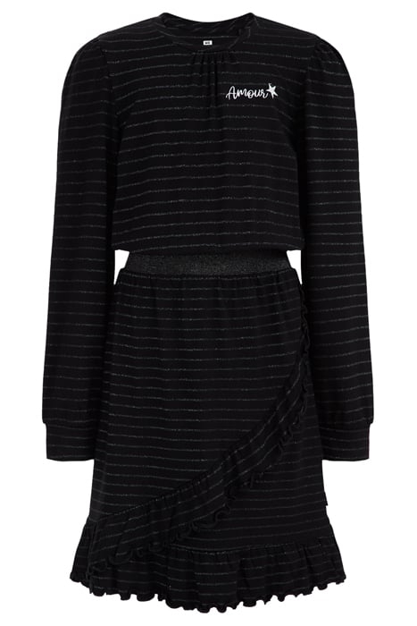 DRESS MID LENGTH BLACK 3