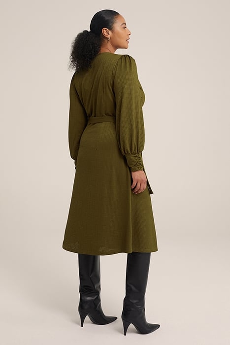 DRESS MID LENGTH ARMY GREEN 2