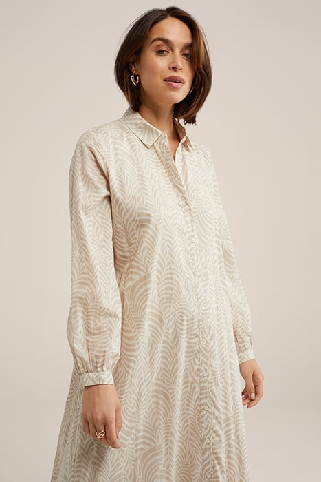 DRESS MID LENGTH BEIGE 4