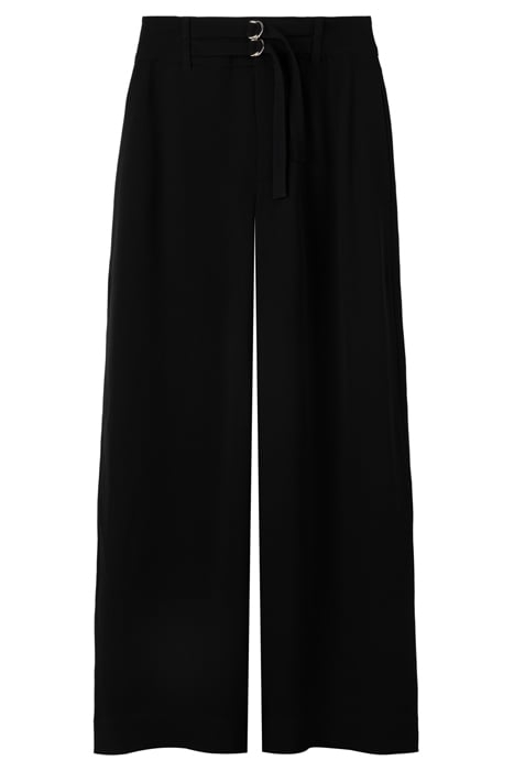 DOUBLE BELTED PANT BLACK 4