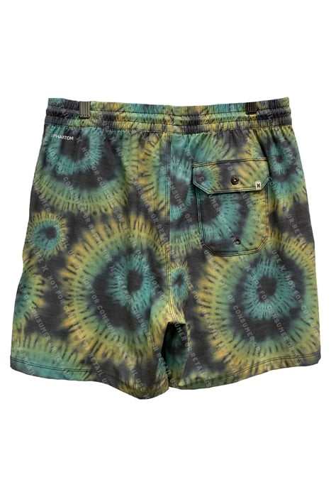 PHNTM NATURALS CANNONBALL 17 VOLLEY BOARDSHORT BLACK 2