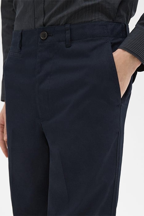 RELAXED VIRGIN WOOL PANT NAVY 3