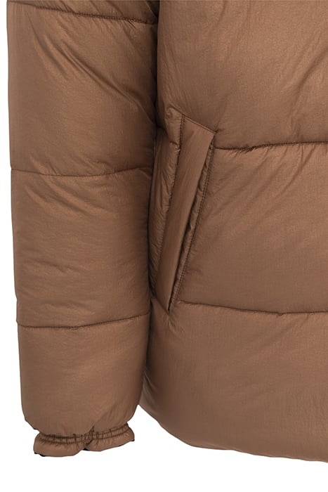 BLACK/BEIGE WATER REPELLENT REVERSIBLE JACKET BLACK 6