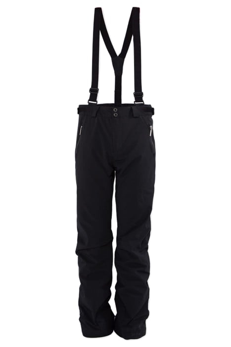 BLACK IKKS X DUVILLARD SKI TROUSERS & BRACES BLACK 2