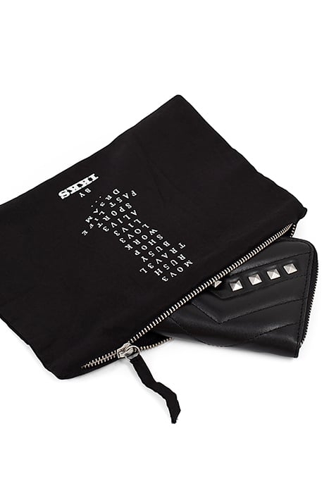 1440 COMPAGNON MINI CLOUS WALLET BLACK 3