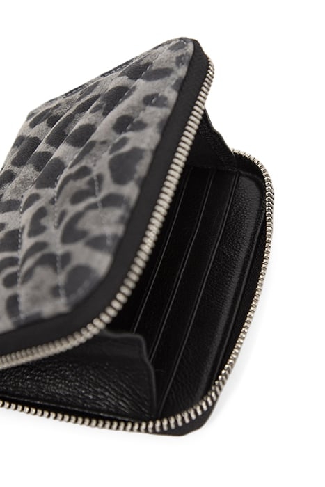 GREY LEOPARD 1440 MINI COMPAGNON WALLET GREY 6
