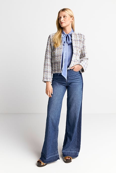 TWEED JACKET CRUISE BLUE 2