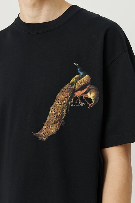 KAI PEACOCK T-SHIRT BLACK 3