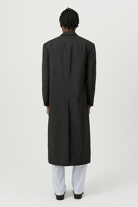 TROY COAT BLACK PINSTRIPE 4
