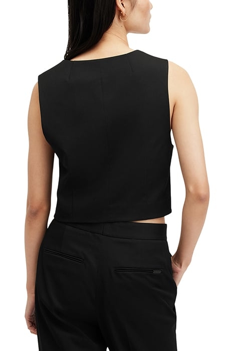 NELLIE WAISTCOAT BLACK 2