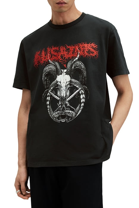 ARCHON SS CREW WASHED BLACK 1