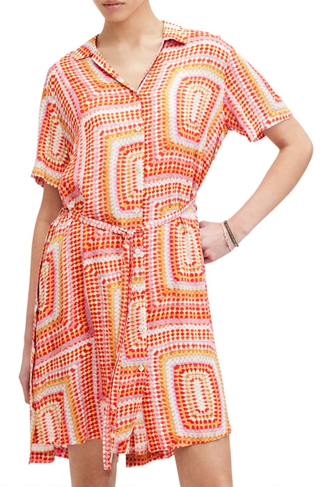 ATHEA LUISA DRESS BLOOD ORANGE 1