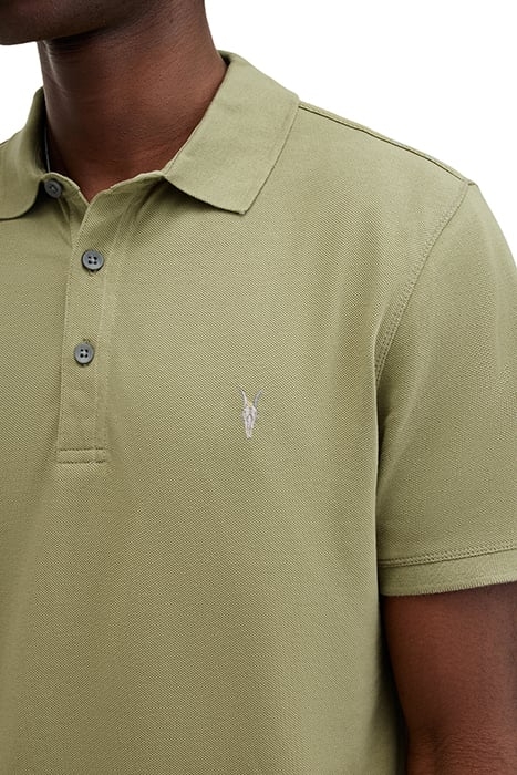 REFORM SS POLO 2 PAC GREEN/OPT WHITE 6