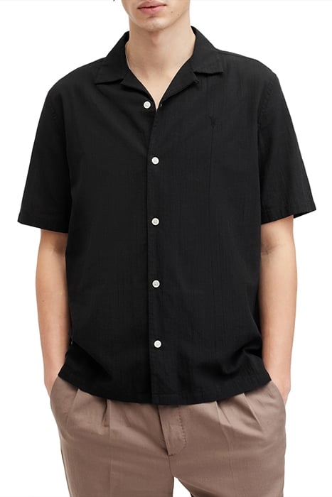 VALLEY SS SHIRT JET BLACK 1