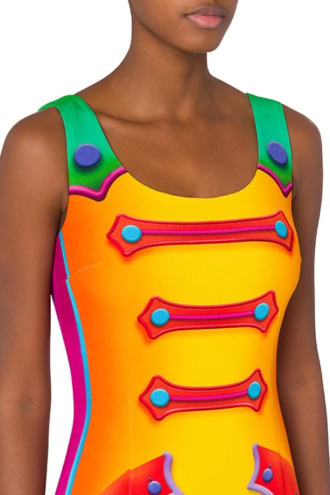 TROMPE L'ŒIL CADY DRESS MULTICOLOR 4