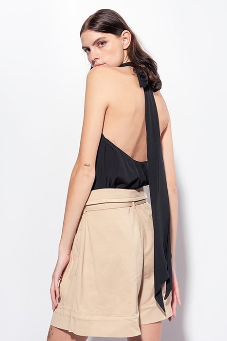 TORCELLO TOP GEORGETTE BLACK 2