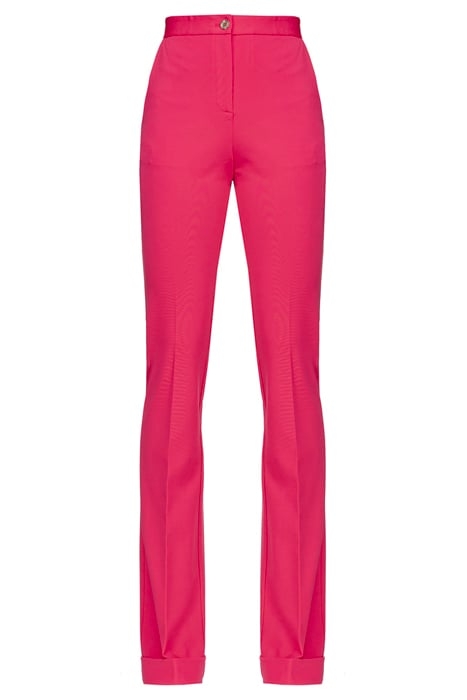 PRAGMATICO PANTALONE PUNTO STOFFA SCUBA RASPBERRY RED 4