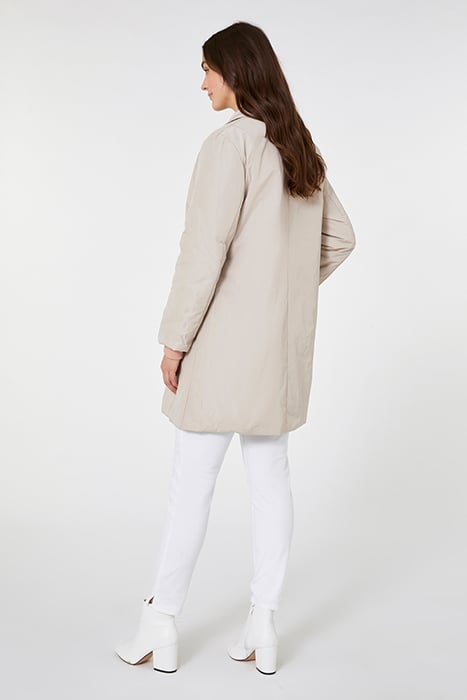 TAFFETA TRENCH COAT WITH LIGHT PADDING NATURAL 3