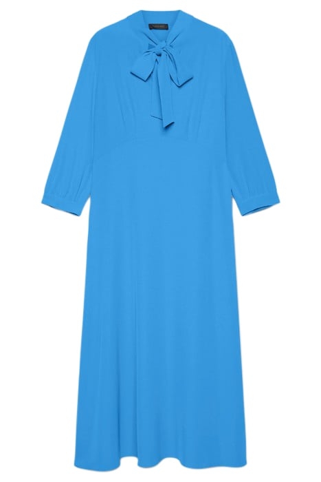 LONG DRESS WITH BOW BLUE 4