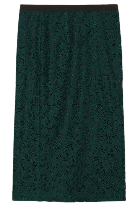 MACRAME LACE SKIRT GREEN 4