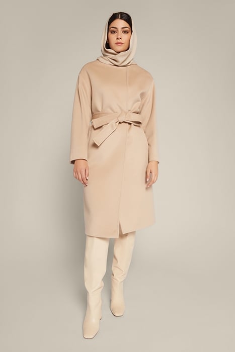 100% WOOL COAT NATURAL 4