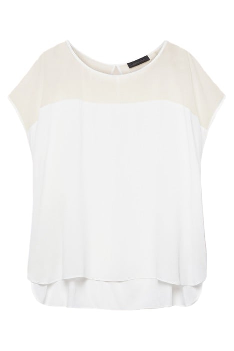 DUAL-FABRIC TOP WHITE 4