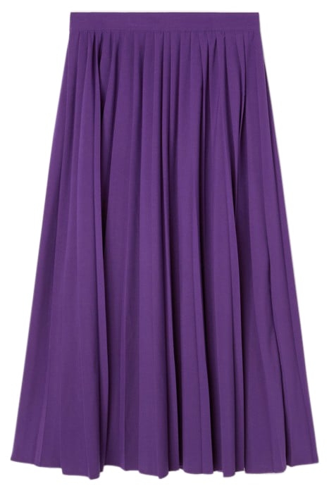 PLEATED MIDI SKIRT VIOLET 4