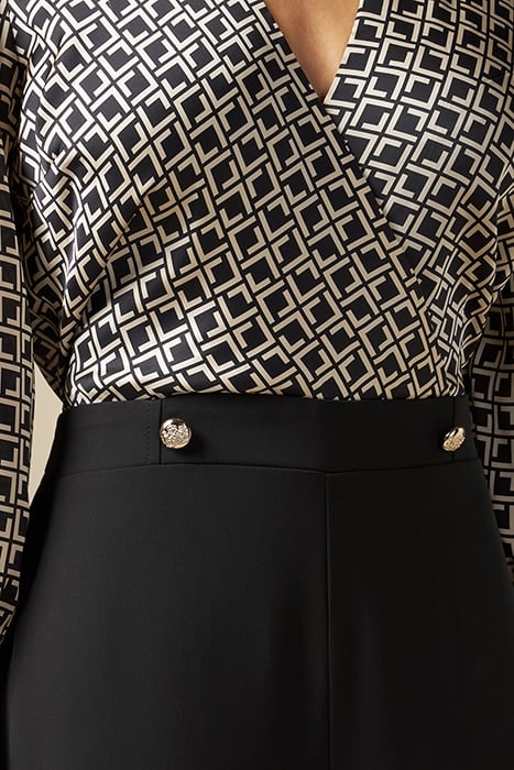 JUMPSUIT WITH PATTERNED PART WHITE 3