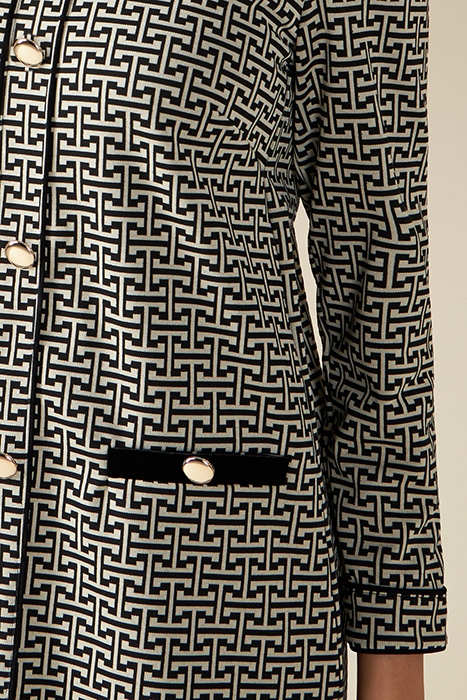 Optical jacquard dress 4