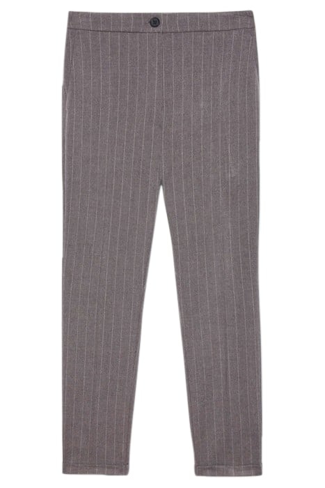 REGULAR PINSTRIPE TROUSERS GREY 3