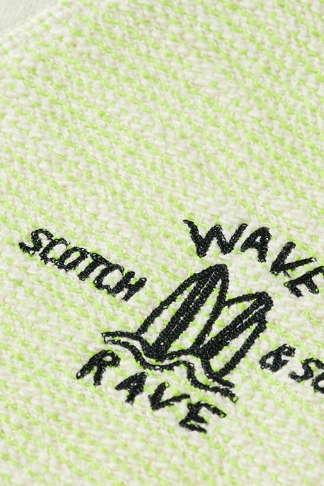 RELAXED-FIT STRUCTURED FELPA SWEATSHIRT LIGHTHOUSE LIME 3