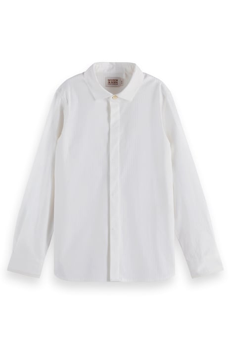 SLIM-FIT - STRUCTURED SHIRT WHITE 1