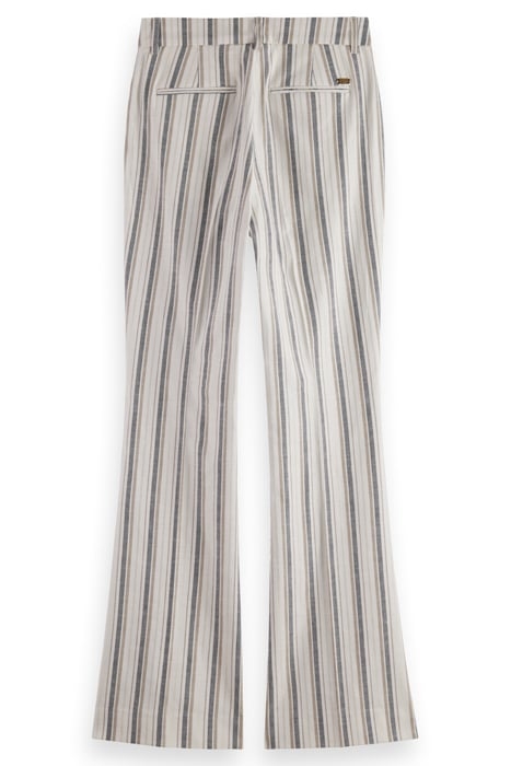 VIOLET LUREX LINEN BLEND PANT LUREX LINEN STRIPE 4