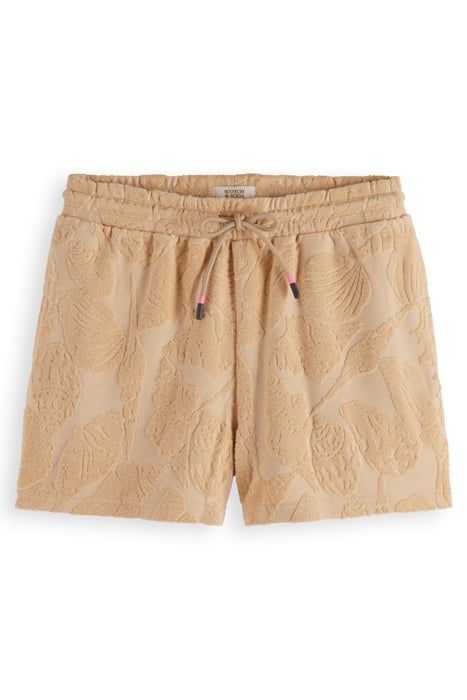JACQUARD TOWELING SHORTS MOCCA 3