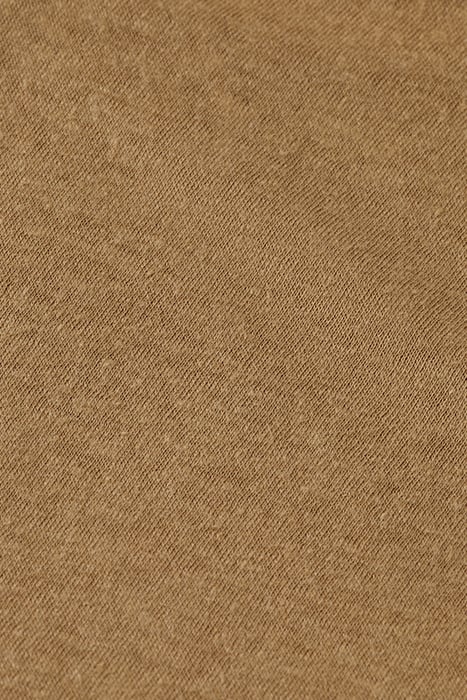 V-NECK LADDER DETAIL LOOSE FIT T-SHIRT LIGHT ARMY 3