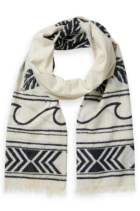 SWIM CAPSULE - SARONG WITH PRINT PALM WAVE BORDER 1